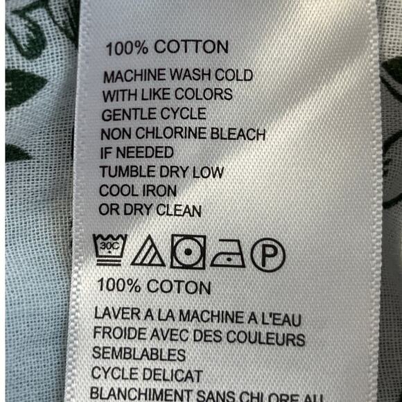 Tommy Bahama Men L Striped Light Blue Button Up Short Sleeves Casual/Preppy Top - Picture 6 of 7